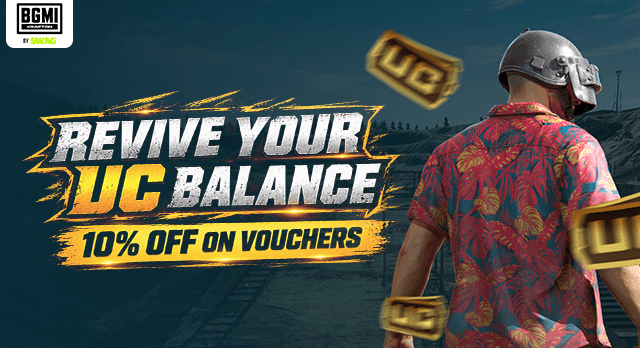 BGMI UC Official Voucher
